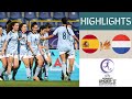 Spain vs Netherlands UEFA Women's U17 Championship Highlights
