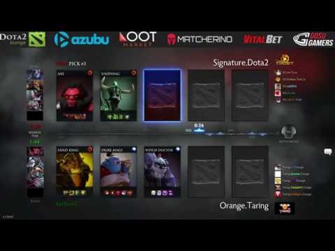 Signature.Trust vs Orange.Taring (ProDota Cup Season 9) - Game 1