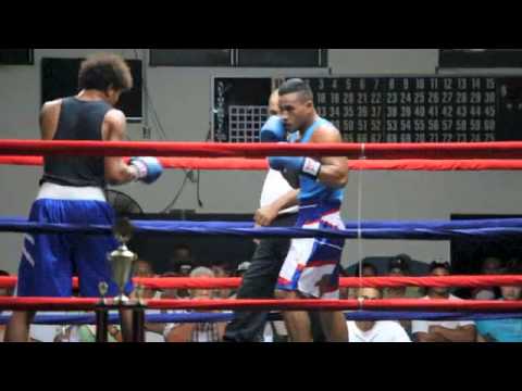 Samoa (Pita Leituala) vs Am. Samoa (Papa Fiaui)