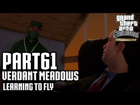 GTA San Andreas The Definitive Edition Walkthrough Part 61 Learning to Fly