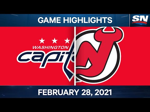 NHL Game Highlights | Capitals vs. Devils - Feb. 28, 2021