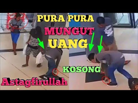 pura-pura-pungut-uang-padahal-kosong-nyolot-banget-prank-papua