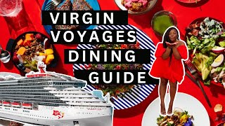 Virgin Voyages Dining Guide | A Complete Food Guide On Virgin Voyages Scarlet Lady Restaurants |