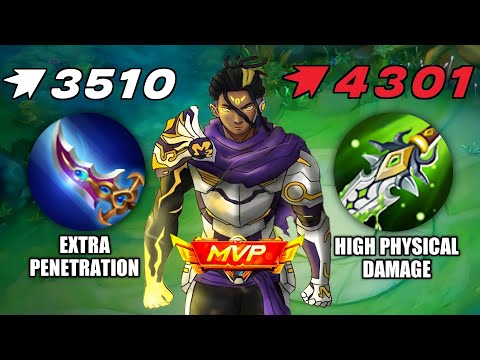 BRODY NEW MULTIPLE DAMAGE BUILD!!😱 EVEN KARINA CAN'T BURST ME | BRODY BEST BUILD | MLBB