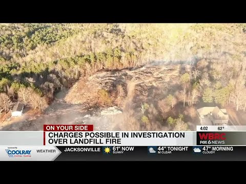 Charges possible in investigation over Moody landfill fire