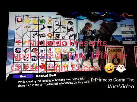 Super Smash Bros. ULTIMATE Chicken 🐔 Fight!! Cucco!