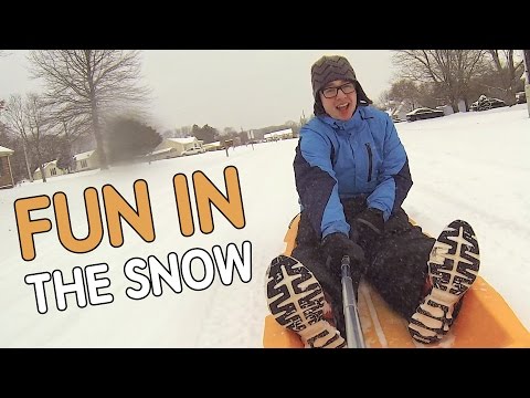 Snow Day With The GoPro!!!