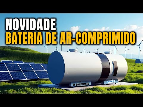 Bateria de Ar Comprimido: A Solução Eficiente para Armazenamento de Energia