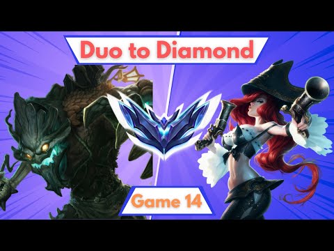 Wrecking Bot Lane with Maokai and Miss Fortune | Duo To Diamond - Game 14