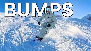 Adjustments for Snowboarding Bumps and Choppy Terrain