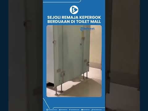 Sejoli Remaja Kepergok Berduaan di Toilet Mall