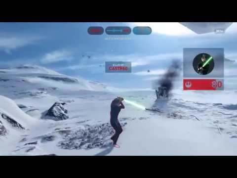 Trolling Luke Skywalker (Battlefront Beta)