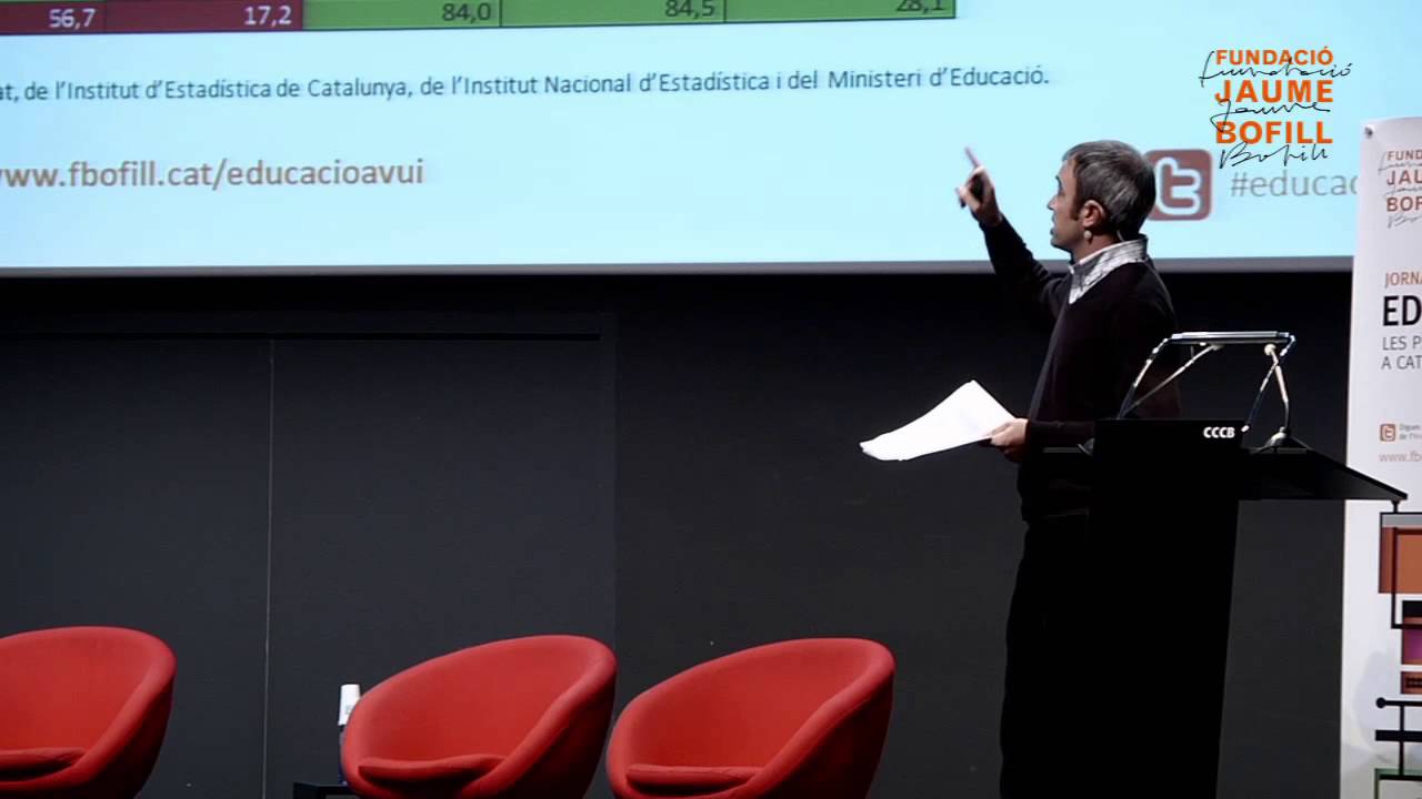 Bernat Albaigés - Indicadors principals de l'estat de l'educació a Catalunya