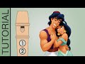 A Whole New World (Aladdin) - Recorder Flute Tutorial - How to Play