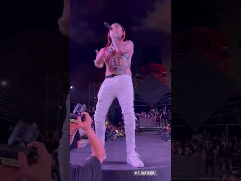 6ix9ine performing GUMMO live in Dubai