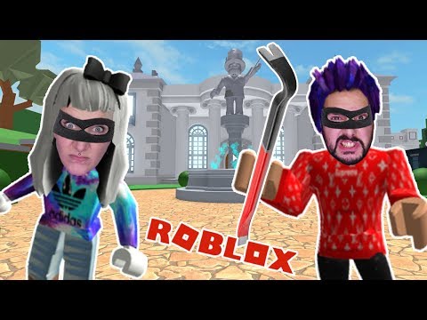 Roblox: LUXUSVILLA AUSRAUBEN & ENTKOMMEN Nina & Kaan finden GOLDMIENE IM HAUS Rob the Mansion Obby