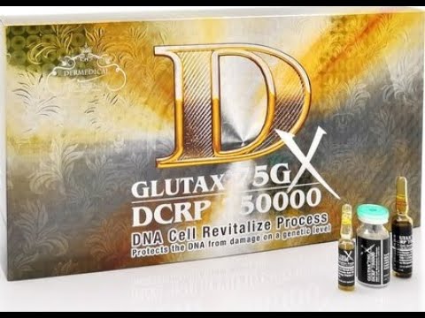 Glutax 75Gx DCRP 750000 DNA Cell Revitalize 14 Sessions Injection