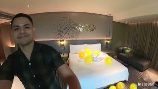 Holiday inn Johor Bahru City Centre, 1 King suite, Sofa bed with Sea view