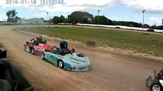 Kart Racing at Sandusky Speedway 2024