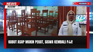 Kabut Asap Kembali Selimuti Pekanbaru, Sekolah Terapkan PJJ