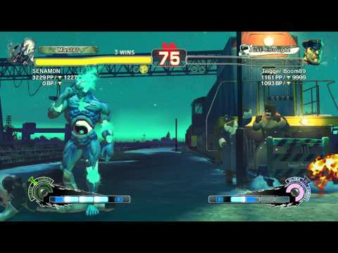 SSF4 :  SENAM0N [Seth] vs Trigger Boom89 [M.Bison] Endless Battle Matches - Xbox Live