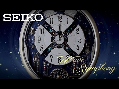 電波からくり時計 ウェーブシンフォニー RE562H からくり時計