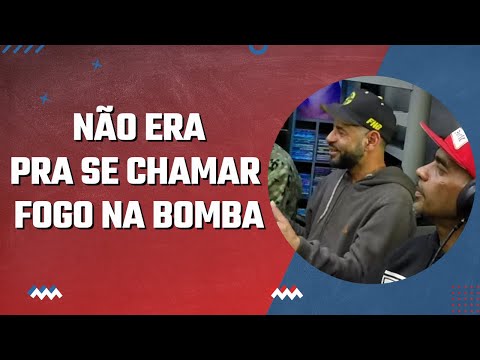 DE MENOS CRIME - PRIMEIRO NOME DA MÚSICA FOGO NA BOMBA | Cortes do Gringos