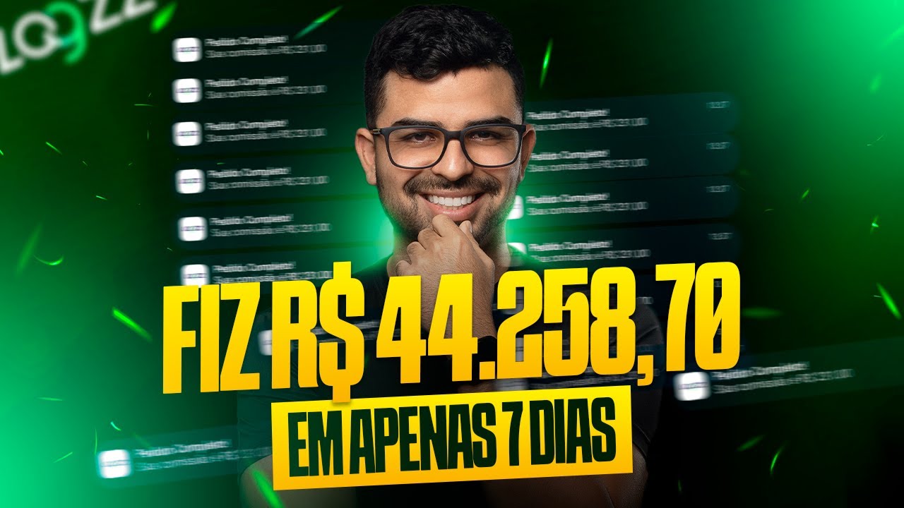 COMO FIZ R$ 44.258,70 EM APENAS 7 DIAS NA LOGZZ | CASH ON DELIVERY PASSO A PASSO