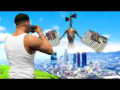 GTA 5 - SIREN HEAD zerstört LOS SANTOS!
