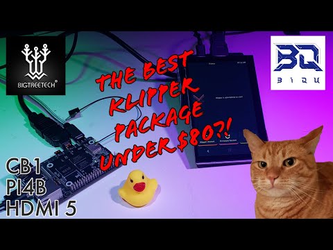 Bigtreetech PI4B, CB1 and HDMI5 - an almost perfect Rasberry Pi alternative for Klipper