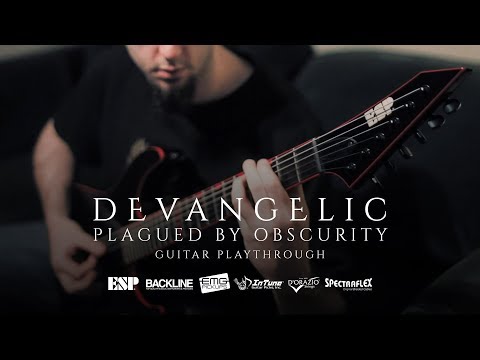DEVANGELIC - Plagued By Obscurity (Guitar Playthrough) - ESP Custom M-1 Phlegethon