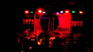 The Moondoggies Cambridge 10/16/2013 Black Shoe