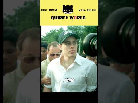 He got caned, and almost made a diplomatic crisis between Singapore and the U.S.  #singapore #caning