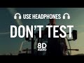 Don't Test (8D AUDIO)  - Gurinder Gill | Gminxr