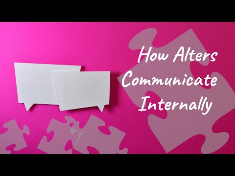 How Multiple Personalities Communicate | MultiplicityAndMe