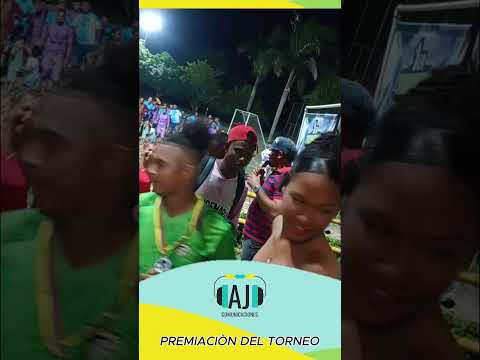 PREMIACION TORNEO NOCTURNO FUTBOL 9 EN TURBACO BOLIVAR