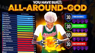 THIS 6'6 SHOT-CREATING DEMIGOD BUILD is BREAKING NBA 2K24! #1 META DEMIGOD BUILD w/ CONTACT DUNKS!