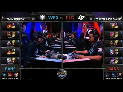 NA LCS WFX vs CLG Game 1 Highlights (NA LCS Spring 2015)