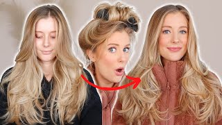 This Hack is LIFE CHANGING... How to Make a Blowout Last For Days / How to Make Curls Last For Days!