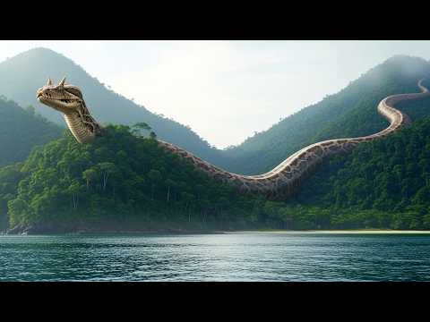 Part 31 - A Girl Alone Surviving In The Forest, One-Horned Wolf vs Giant Python on a Deserted Island