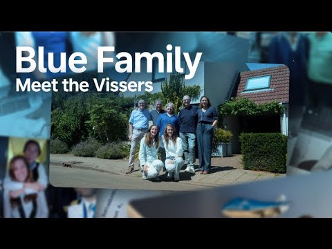 Blue Family: meet the Vissers!