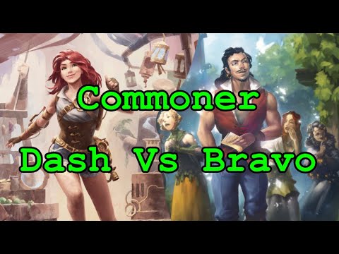 Flesh & Blood Gameplay - Commoner  ( Dash Vs Bravo )