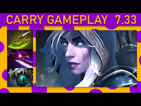 ⭐20+ Kills! New Patch Drow Ranger Carry Gameplay - Dota 2 Top MMR