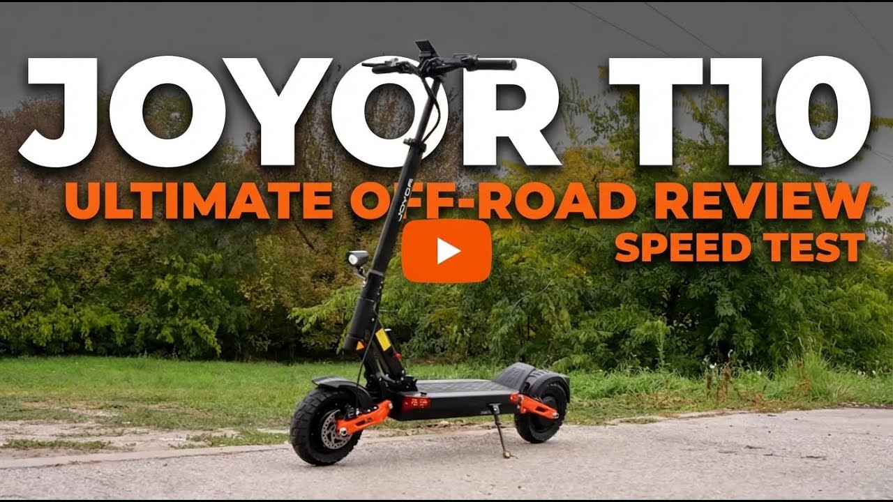 What does it feel like to use two 1000W motors? Joyor T10 test drive.