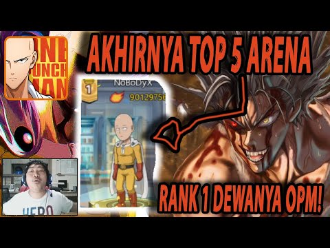 🔥🔥AKHIRNYA BALIK KE RANK 5 LAGI & BISA MELAWAN NoBoDyX [HYPER CE V2] - ONE PUNCH MAN The Strongest