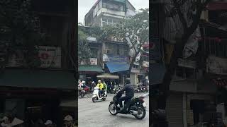 How many motorcycles are in Hanoi #shorts #vietnam #traffic