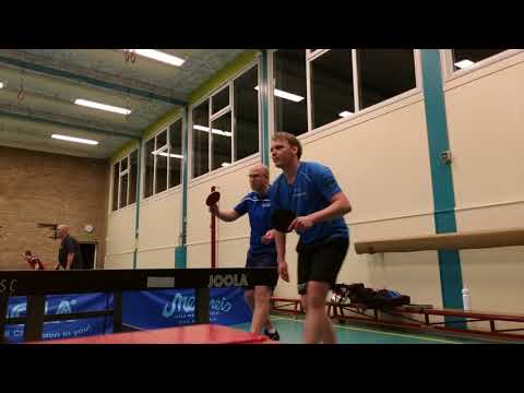 Dubbelspel tafeltennis