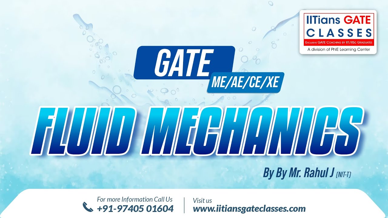 Fluid Mechanics | Boundary Layer Theory | Aerodynamics Basics L14 | GATE AE Lectures | GATE AE