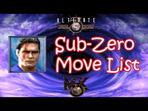 UMK3 / MK3 - Sub-Zero Move List
