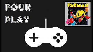 Four Play - Pac Man - 80s 8-bit Console Comparison